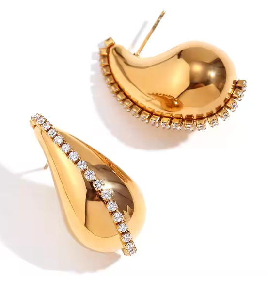 Butterfly Zircon Pendant Set