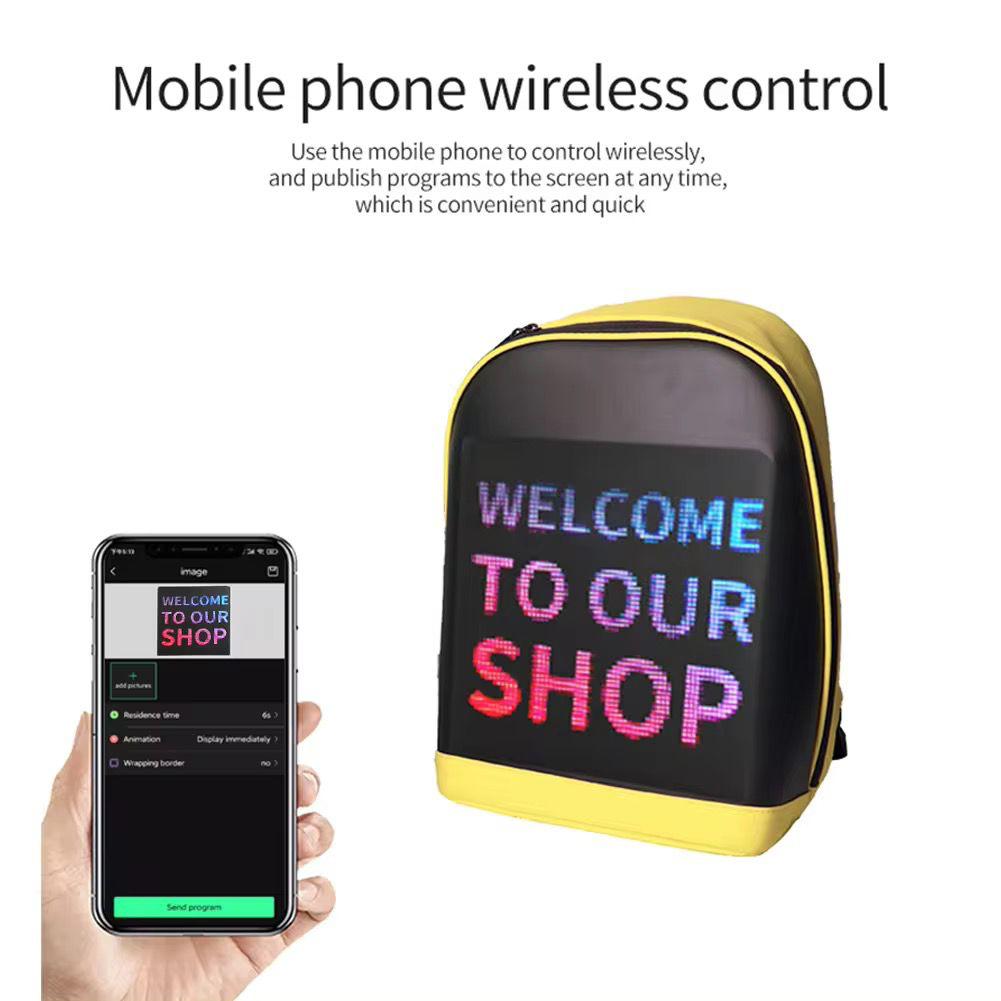 LED Display Backpack ©