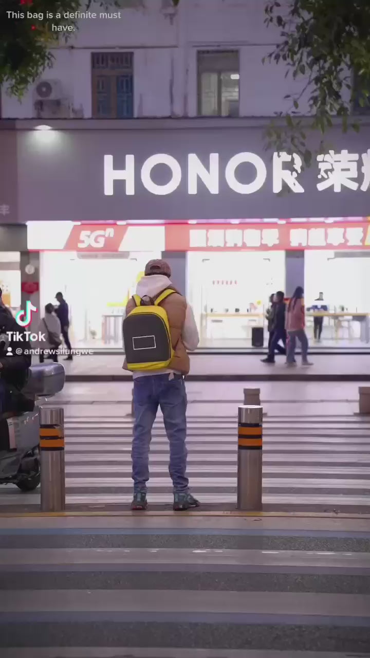 LED Display Backpack ©